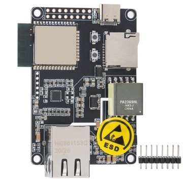 СЕТЕВАЯ КАРТА T-INTERNET-POE ESP32 LAN8720A IOWA