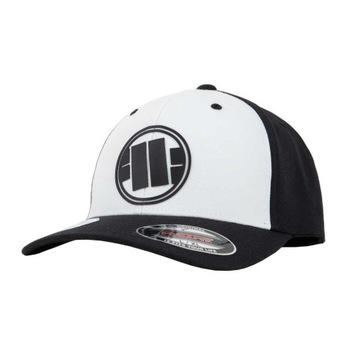 Czapka Pit Bull Full Cap Classic New Logo '24 Biała/Czarna L/XL