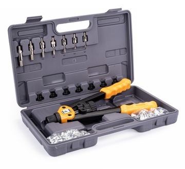 РУЧНОЙ заклепочник для заклепок-гаек М3-М12, НАБОР 125