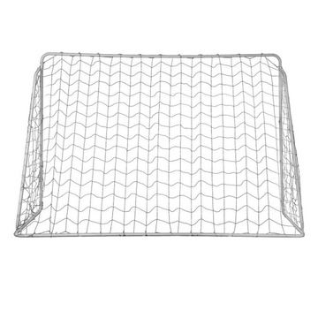 Садовые футбольные ворота 240x150 см Металл + прочный коврик NILS BR240P