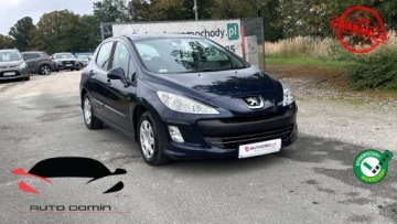 Peugeot 308 I Hatchback 5d 1.6 HDi FAP 92KM 2010 Peugeot 308 Raty 1.6 hdi 92KM Niski przebieg Zarejestrowany Klimatyzacja G