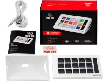 Панель Stream MAD DOG GK150 White