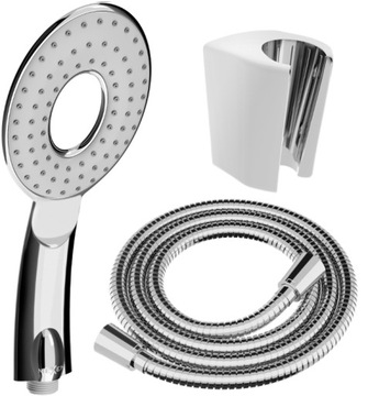 MEXEN ZESTAW PRYSZNICOWY SŁUCHAWKA R-73 WĄŻ CHROM