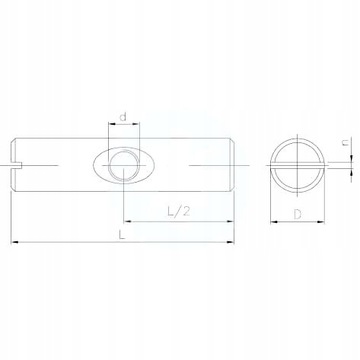 4 -кратный набор кроватей M6x80 Метрический винт + гайка M6 + клавиша SW4