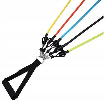 НАБОР ИЗ 5 ЭНИЗОВ ДЛЯ УПРАЖНЕНИЙ С ЭСПАНДЕРАМИ