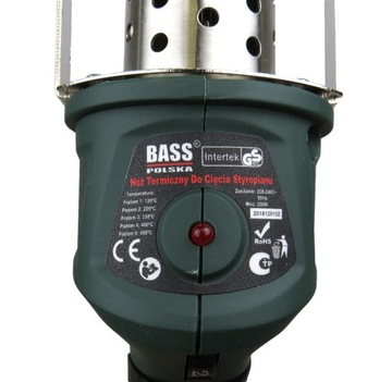 ТЕРМАЛЬНЫЙ НОЖ ДЛЯ РЕЗКИ ПЕНОПАНА ПП ПВХ МАКС. 450°