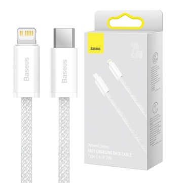 КАБЕЛЬ BASEUS USB-C КАБЕЛЬ БЫСТРОЙ ЗАРЯДКИ ДЛЯ LIGHTNING IPHONE PD 20 Вт, 2 м