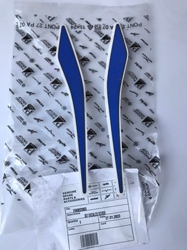 Piaggio Medley emblematy zestaw 15-20 oryginał