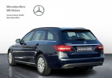 Mercedes Klasa C W205 Kombi Facelifting 2.0 220d 194KM 2020 Mercedes-Benz Klasa C Salon PL Od Dealera Kamera cofania Lampy LED Lakier, zdjęcie 2