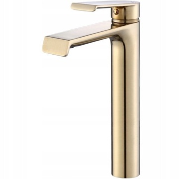 BATERIA Złota UMYWALKOWA Hass Gold Brush Wysoka 28 cm