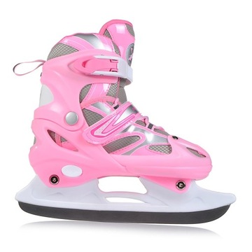 NILS SKATES 2IN1 PINK L(39-42) NH18366 РОЛИКОВЫЕ КОНЬКИ РОЗОВЫЕ