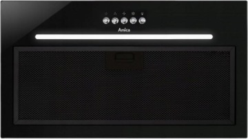 Vestavná digestoř Amica OMP6255BG 125W 389m³/h sklo Led