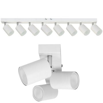 Lampa Sufitowa Szyna Oprawa Halogenowa LED 8x GU10