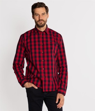 LEE COOPER Koszula męska REY KZ72 RED L