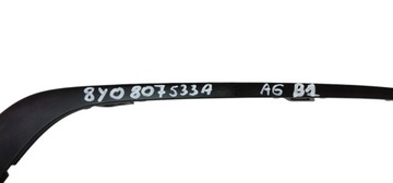 8Y0807533A AUDI A3 8Y 2020-2024 S-LINE LIŠTA NA NÁRAZNÍK PŘEDNÍ