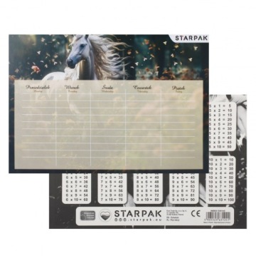 Розклад уроків з табличкою множення A5 Horse N STARPAK 536140