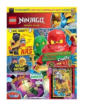 Magazyn LEGO Ninjago Minifigure Czasopismo - 09/2023 - Lord Ras