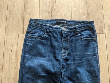 Spodnie damskie 36 Betty Barclay miękki jeans super pas74