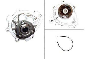 POMPA WODY OPEL OPEL / VAUXHALL-ASTRA Z16XEP