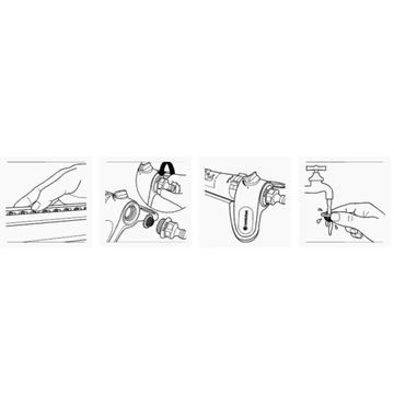 Садовый разбрызгиватель Gardena AquaZoom S, регулируемый для шланга 18710