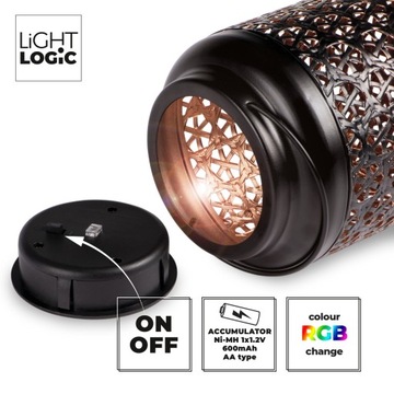 Солнечный фонарь из ротанга Светодиодный фонарь RGB