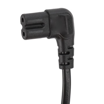 Кабель питания от розетки EU 2 до вилки IEC320 C7 2 2,5 А 250 В 3D