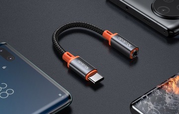 MCDODO АУДИО АДАПТЕР USB-C НА AUX MINI JACK 3,5 мм ЦАП 0,11 МБ