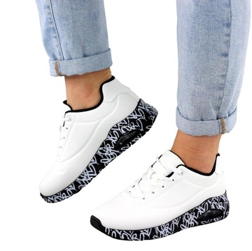 ADIDASY damskie BUTY sportowe BIAŁE AIR System SERCA 41