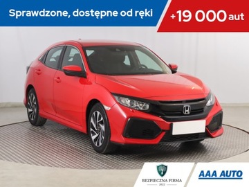 Honda Civic X Hatchback 5d 1.0 VTEC Turbo 129KM 2017 Honda Civic 1.0 VTEC Turbo, Salon Polska