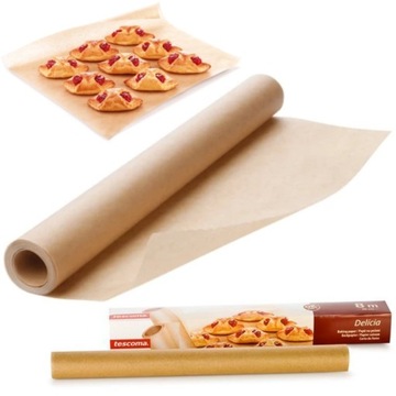 TESCOMA PAPIER DO PIECZENIA BRĄZOWY DŁUGI TUBA 8m