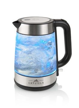 Elegancki czajnik elektryczny 2200W 1,7L szkło ETA Crystela ETA615390000