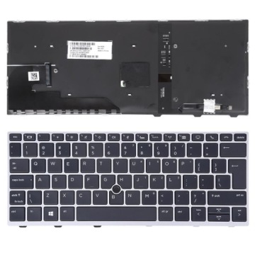 Klávesnice Pro Hp Elitebook 830 G5 830 G6 730 G5 735 G5 Led Velký Enter
