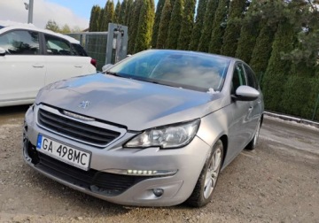 Peugeot 2016 Peugeot 308 2016r, 2.0HDI-150KM. AUTOMAT. Lekko uszkodzony prawy przod. Je, zdjęcie 1