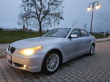 BMW Seria 5 E60 Sedan 2.5 525i 218KM 2007 BMW 525 218PS Zadbany Serwis Rata550zł