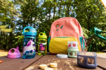 БУТЫЛКА ДЛЯ ПИТЬЕВОЙ ВОДЫ СПОРТИВНАЯ БУТЫЛКА ДЛЯ ДЕТЕЙ NALGENE OTF KIDS 350МЛ