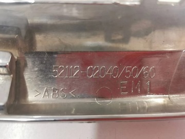 Listwa, chrom zderzaka przedniego TOYOTA Auris II 2.186