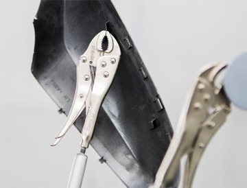 Stojak do lakierowania małych elementów lekki | 580x520x1360 mm | NTools