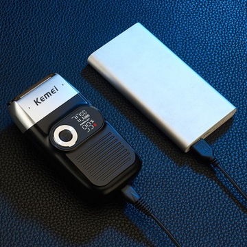 МУЖСКАЯ БЕСПРОВОДНАЯ ЭЛЕКТРИЧЕСКАЯ БРИТВА KM-2026