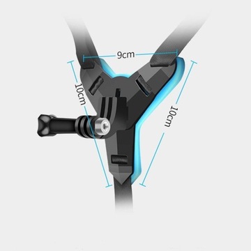 Крепление-держатель для шлема SHOOT Full Face GOPRO 12 / DJI ACTION (GP.06A)