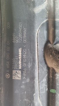 MERCEDES ВОЗДУШНЫЙ ФИЛЬТР A6540900201 КОРПУС ЗАЩЕЛКИ ТУРБО ДИЗЕЛЬНЫЙ ВПУСК