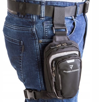 Сумка на бедро REBELHORN HIP II BLACK GREY S