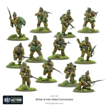BOLT ACTION Британские и межсоюзнические коммандос (версия 2021 г.) [402011022]