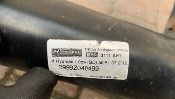 HYUNDAI I30 CW ZAŘÍZENÍ(HÁK) TÁŽNÝ