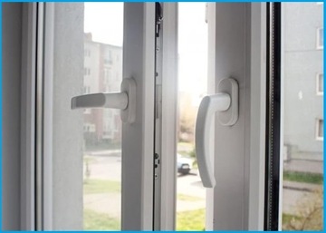 Ручка оконная для окон ПВХ - белая