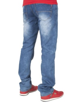 Spodnie męskie jeans W:33 90 CM L:32 granat