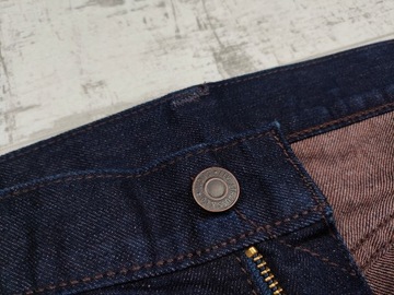 LEVI'S 504 REGULAR STRAIGHT INKED SPODNIE MĘSKIE JEANS 36/34 pas94 dł114