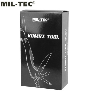 МУЛЬТИТУЛ MIL-TEC КОМБИ ИНСТРУМЕНТ 8в1 ЧЕРНЫЙ с ЧЕХОЛОМ