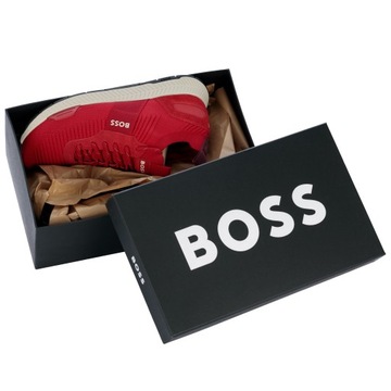 HUGO BOSS markowe sneakersy buty NOWOŚĆ RED 43