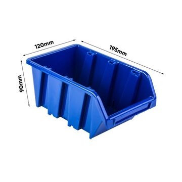 POJEMNIK MAGAZYN ORGANIZER KUWETA NP8 Niebieska