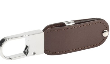 PENDRIVE REKLAMOWY USB z logo skórzany PDv-26 32GB Z GRAWEREM 10 SZT